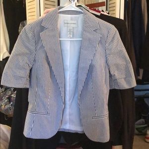 Bananna republic seersucker jacket XS